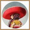 Mi Taco Mi Amigo Dog by Lucia Heffernan 16-in. W x 16-in. H. Canvas Wall Art Print Framed in Natural